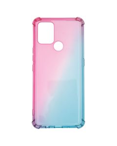 Чохол накладка для TECNO Pova WAVE Shine Синя Рожева (Blue Pink)