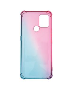 Чохол накладка для TECNO Pova WAVE Shine Синя Рожева (Blue Pink)