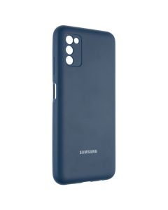 Чохол накладка для Samsung A03s Soft Case Синя (Blue)