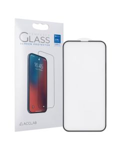 Захисне скло для iPhone 13/13 Pro ACCLAB Full Чорне (Black)