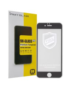 Захисне скло для iPhone 6/6S iPaky Чорне (Black)