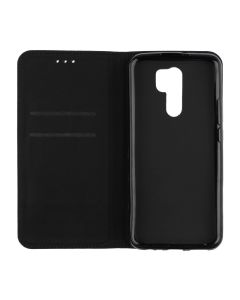 Чехол кейс для Xiaomi Redmi 9 TPU Magnet Чёрный (Black)