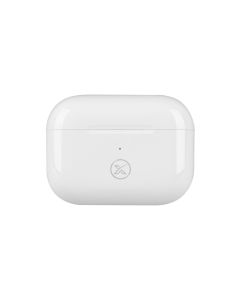 Бездротові навушники вкладиші XO F100 ANC with Wireless Charging Case Білі (White)