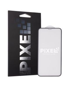 Захисне скло для iPhone XR/11 Pixel 3D Full Чорне (Black)