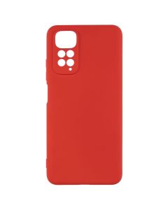 Чехол накладка для Xiaomi Redmi Note 11 Soft Case Красный (Red)