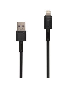 USB кабель XO NBQ166 5A Lightning 1м Чорний (Black)