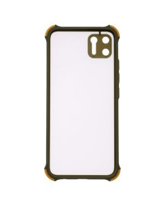 Чехол накладка для Realme C11 Armor Frame Зелёный (Green)