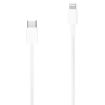 USB кабель Apple USB-C to Lightning 1м (MUQ93ZM/A) Білий (White)