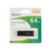 USB Флеш Apacer AH25B USB 3.1 64Gb Чорна (Black)